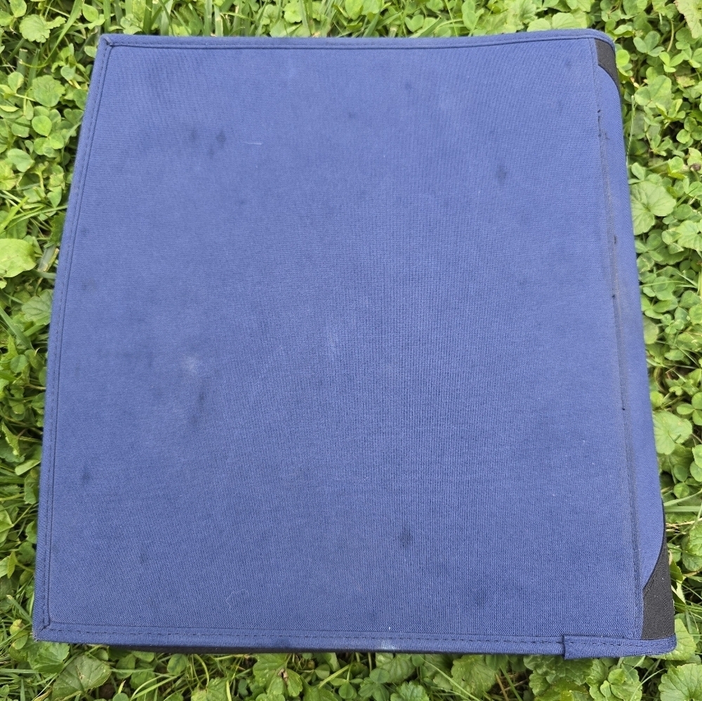 Vintage 1994 Nike Swoosh Mead Trapper Keeper Binder 12x13 Retro With Notebook - Picture 3 of 16